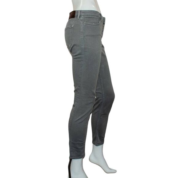 All Saints ASHBY Low Rise Skinny Jeans Gray Size 27 - Picture 5 of 10